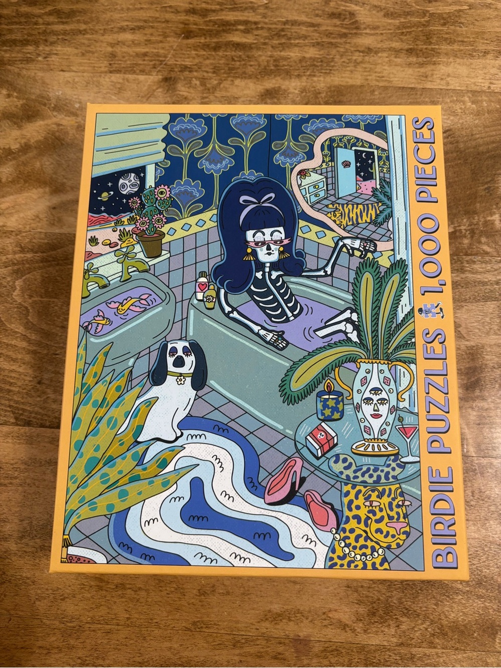 1,000-Piece Birdie Puzzles “Moonlight”
